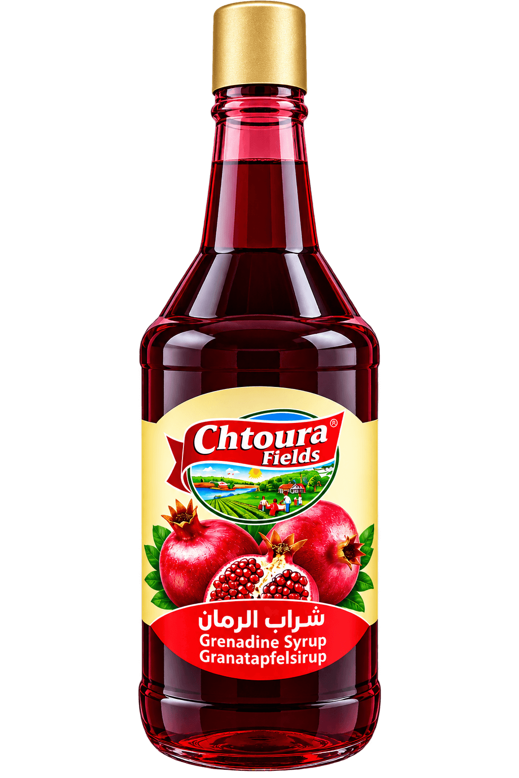 Chtoura Fields Grenadinový sirup 600ml