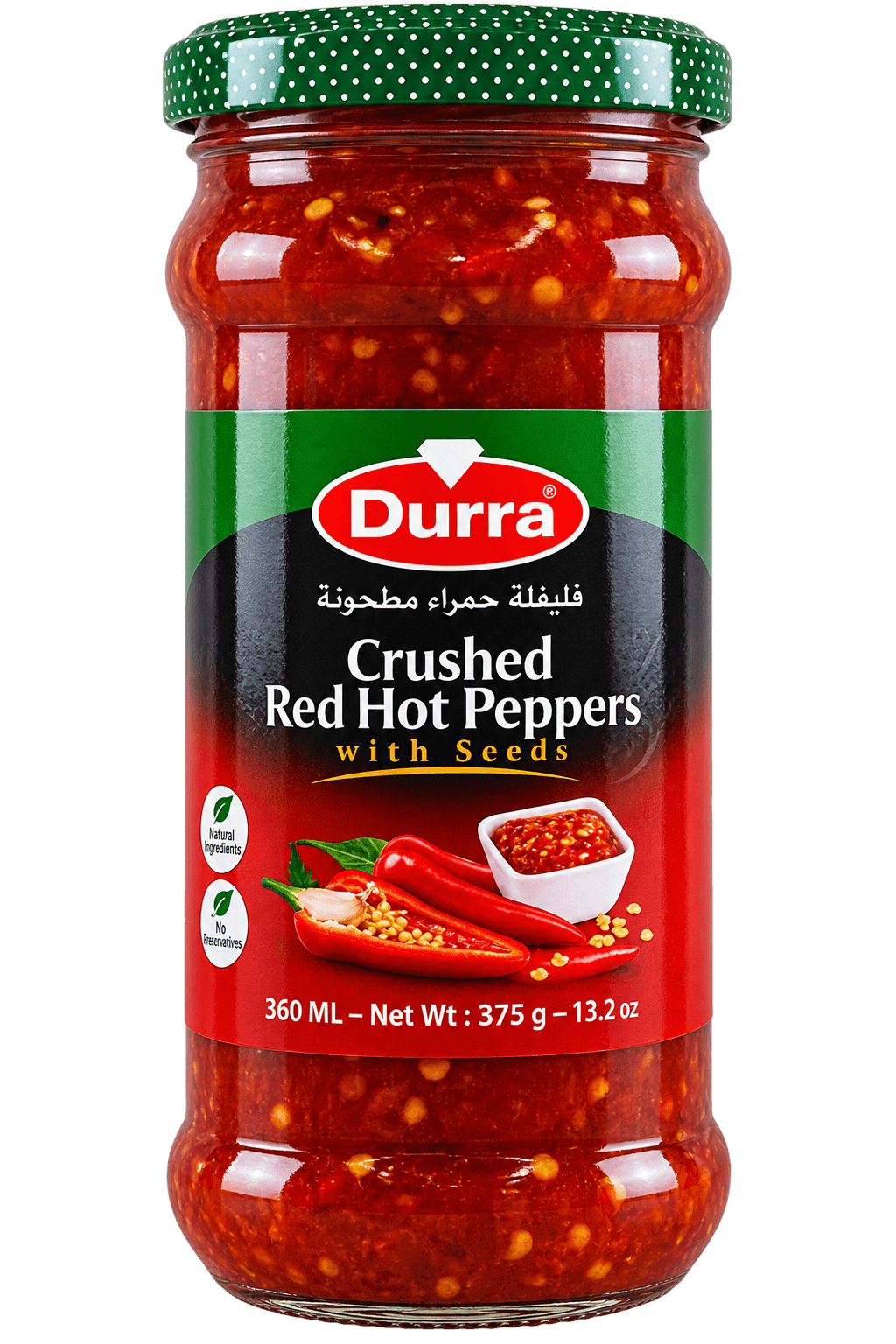 Durra Pálivá pasta z červených paprik se semeny 370g