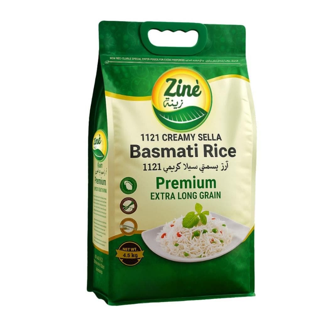 Zine 1121 Creamy Sella Basmati Rýže 4.5kg