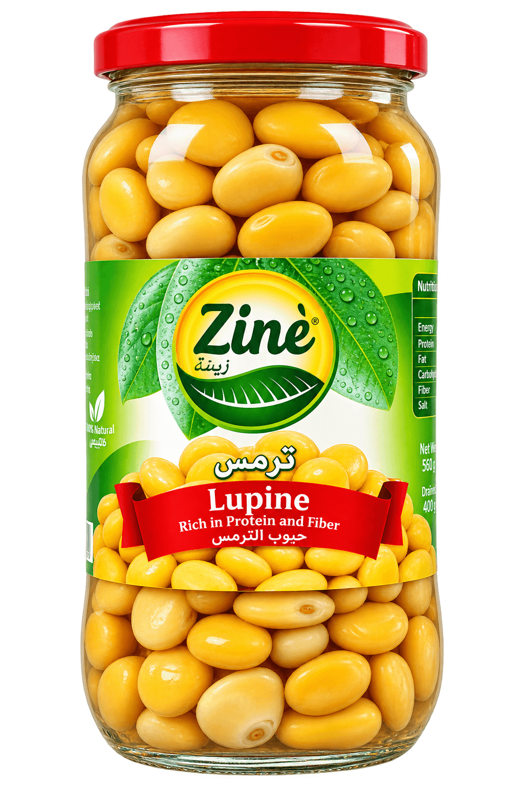 Zine Lupiny ve skle 340g