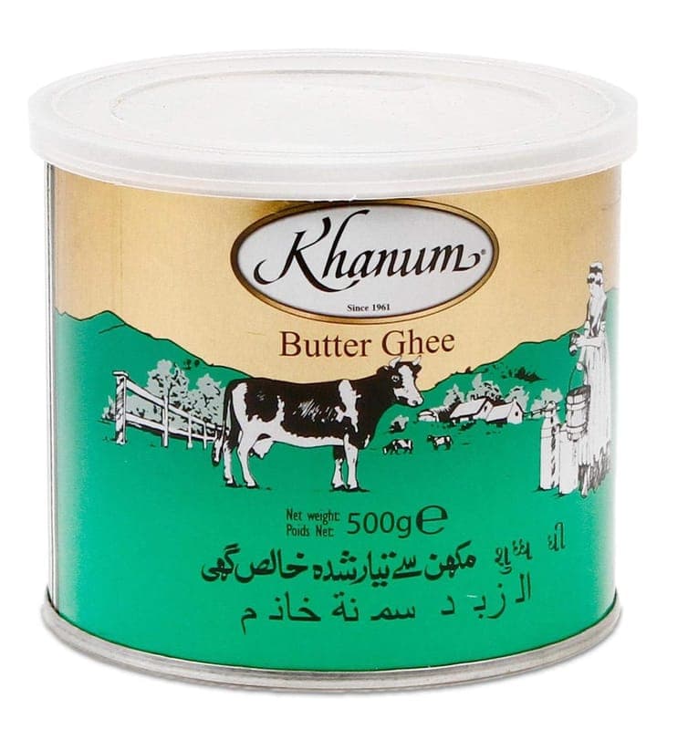 Khanum Ghee - indické živočišné máslo 500g