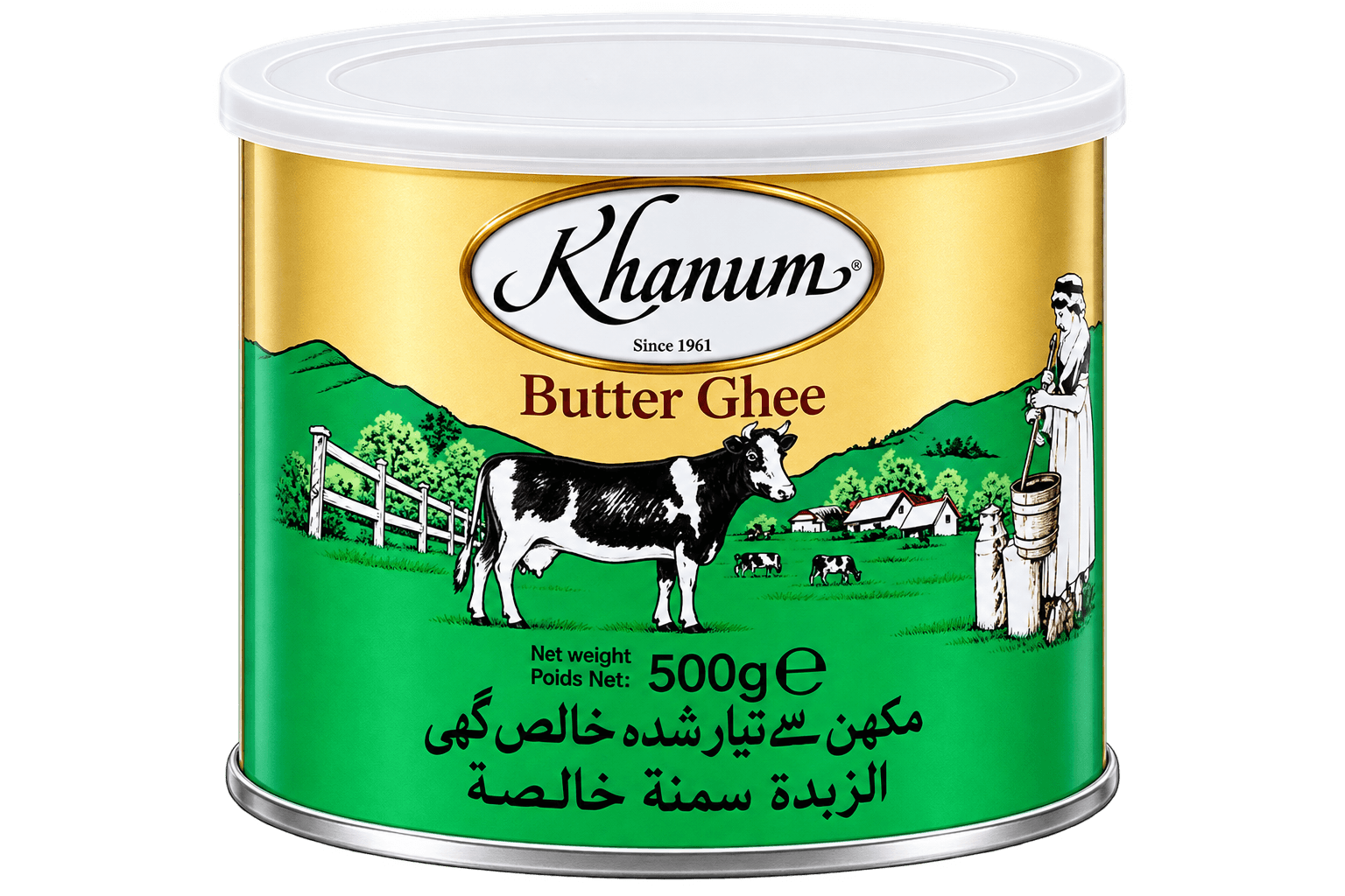 Khanum Ghee - indické živočišné máslo 500g