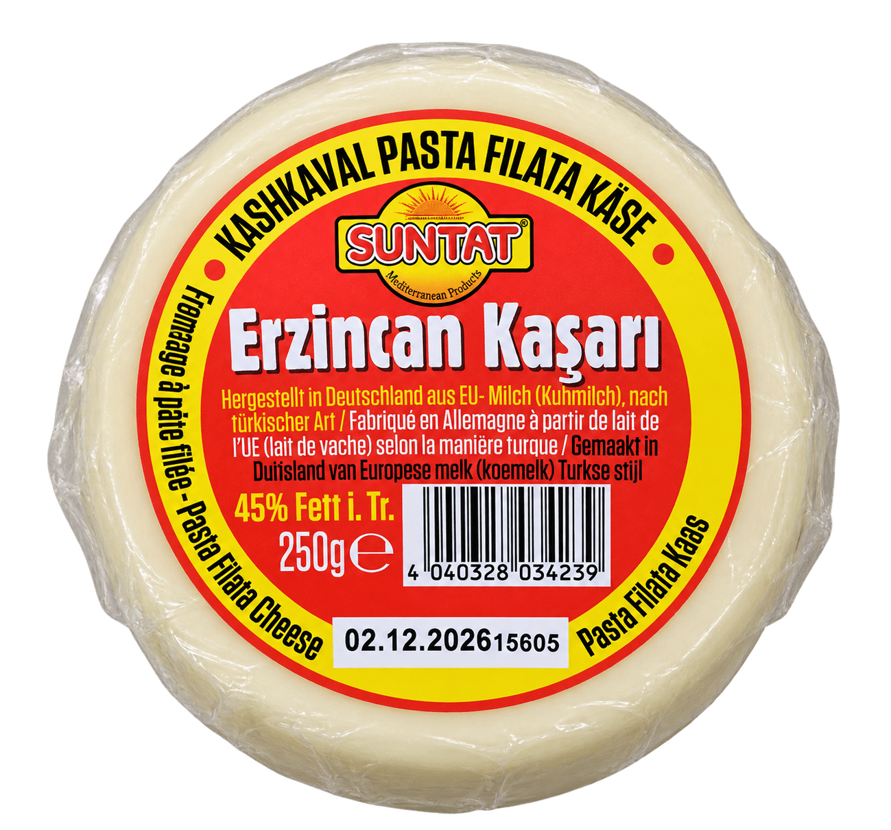 Suntat Erzincan Kaşarı - Kashkaval sýr 45% 250g
