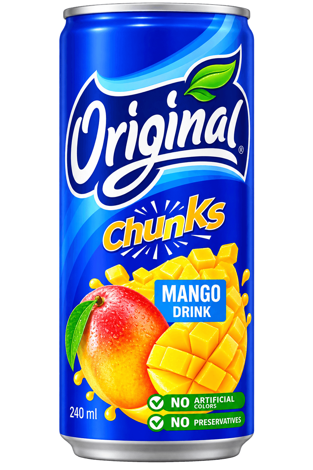 Original Nápoj s kousky manga 240ml