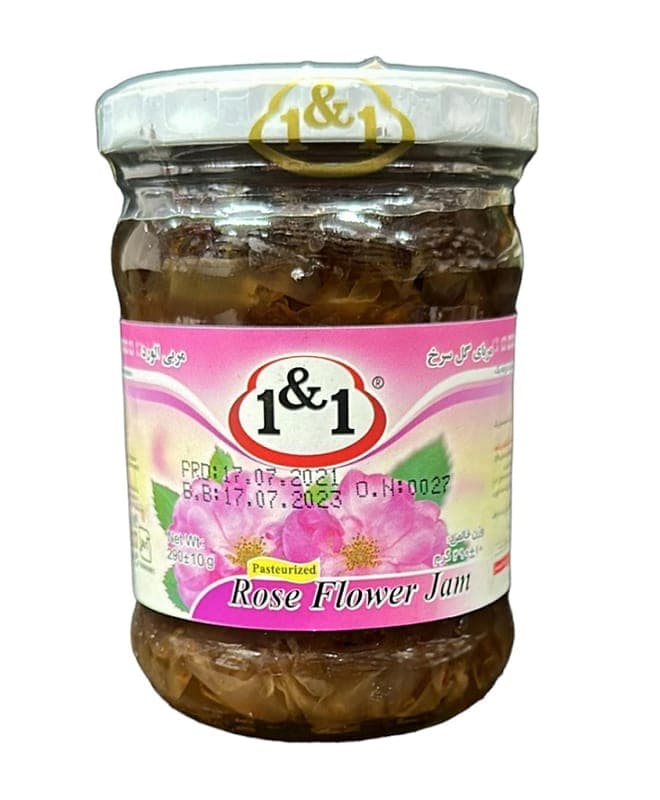 1&1 Růžový květový džem 400g