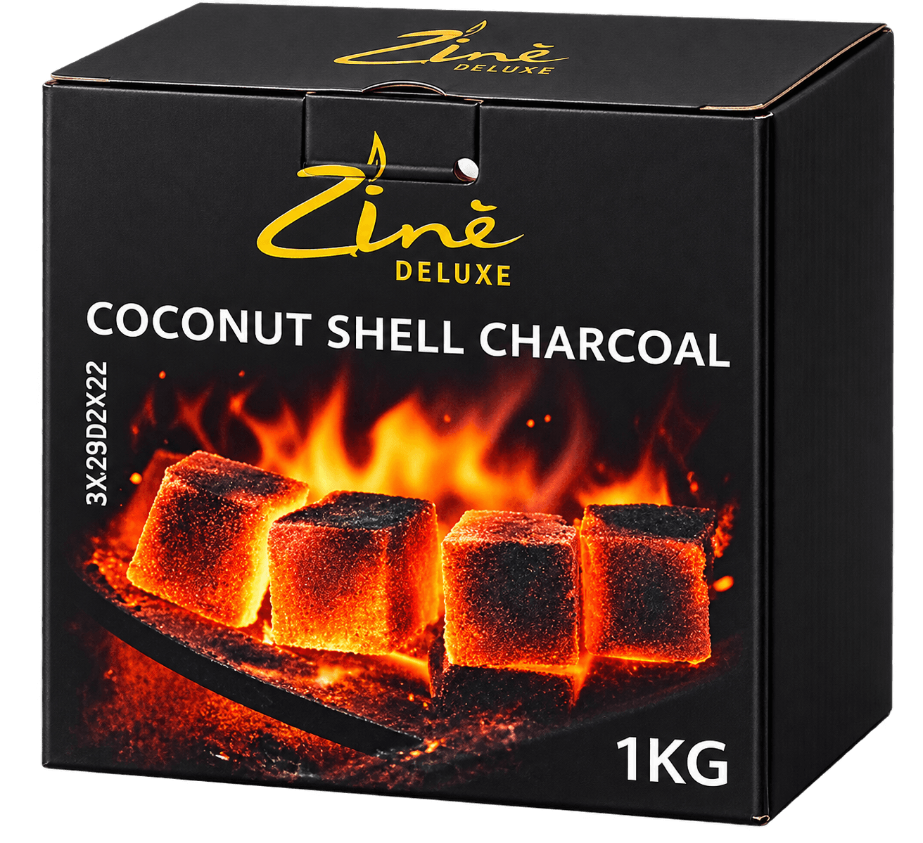 Zine Deluxe Uhlí z kokosu 1kg