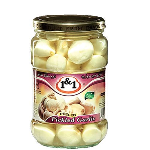 1&1 Loupaný nakládaný česnek 700g