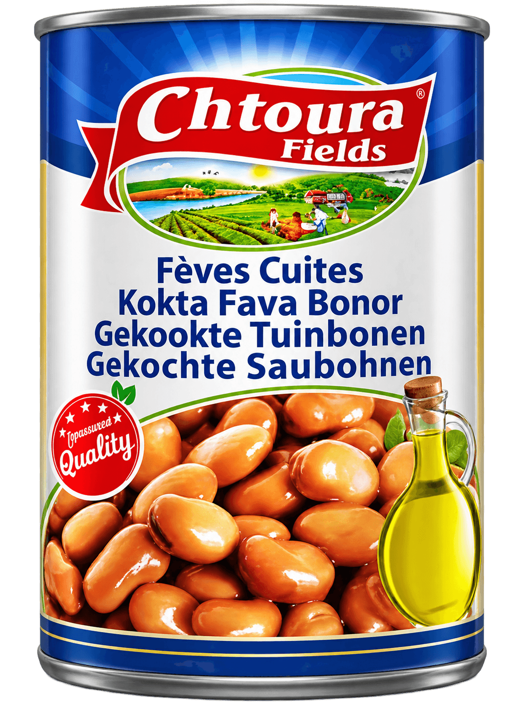 Chtoura Klasické konzervované boby 400g