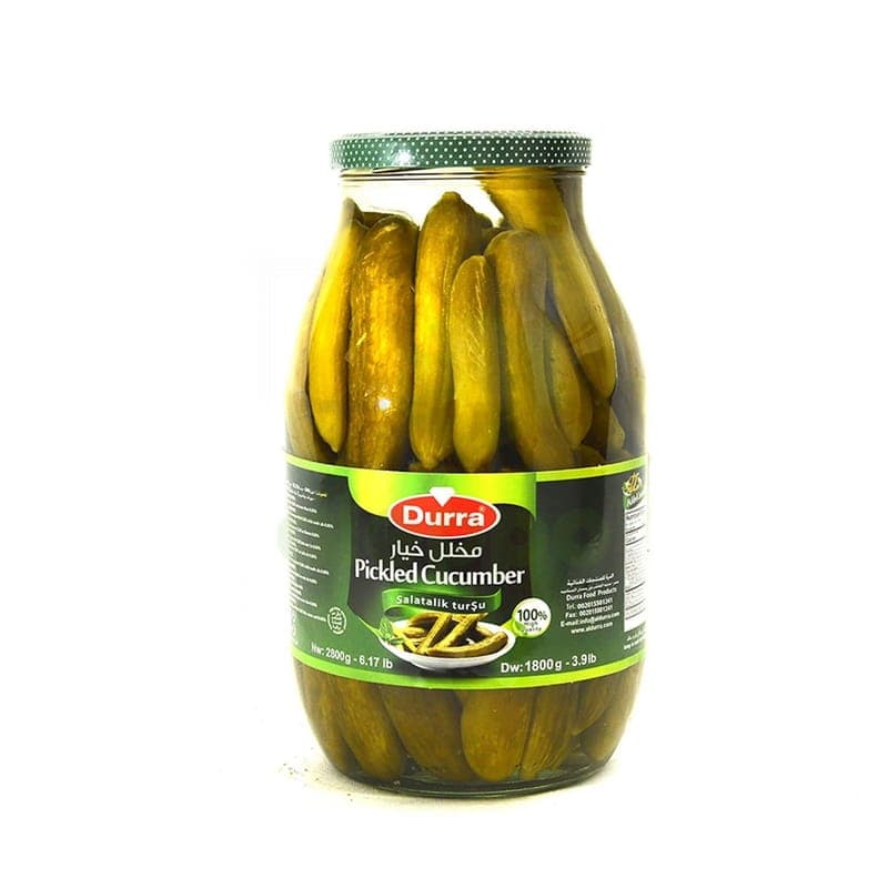 Durra Nakládané divoké okurky 2800g