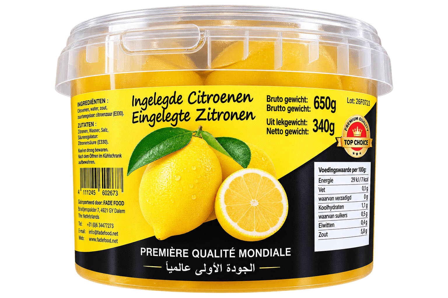Zine Nakládané citrony 650g