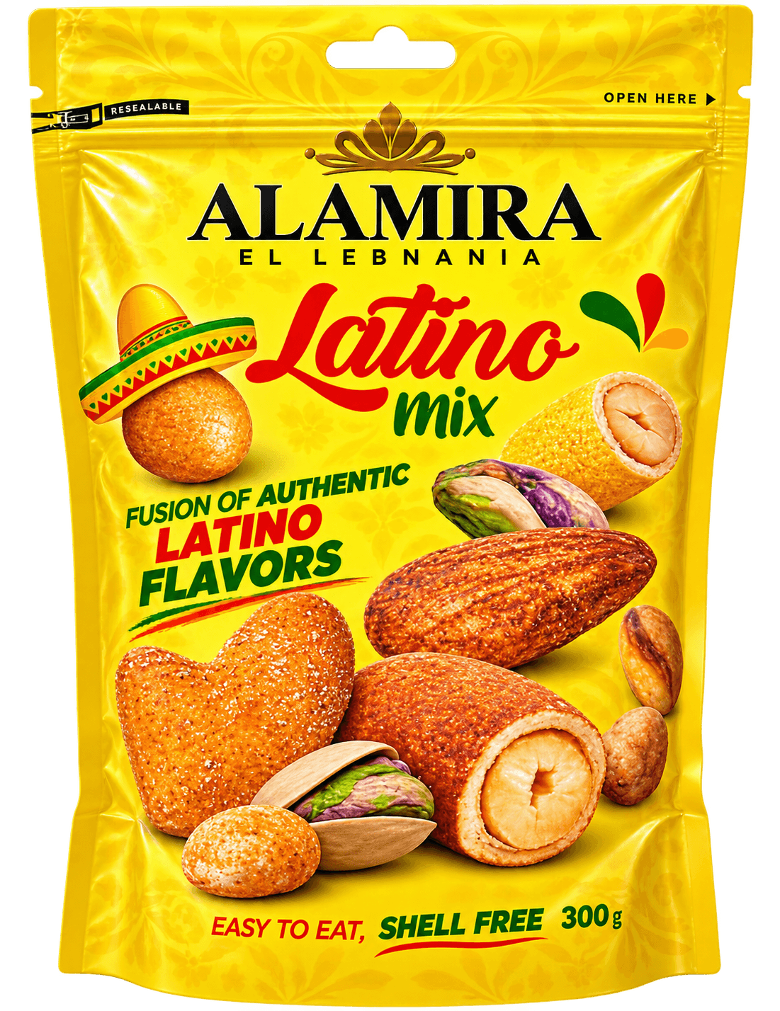 AL AMIRA Latino Mix – směs ořechů 300g
