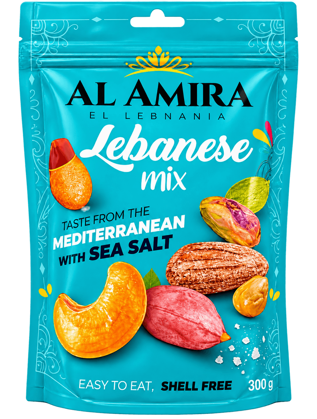 AL AMIRA Lebanese Mix – směs ořechů 300g