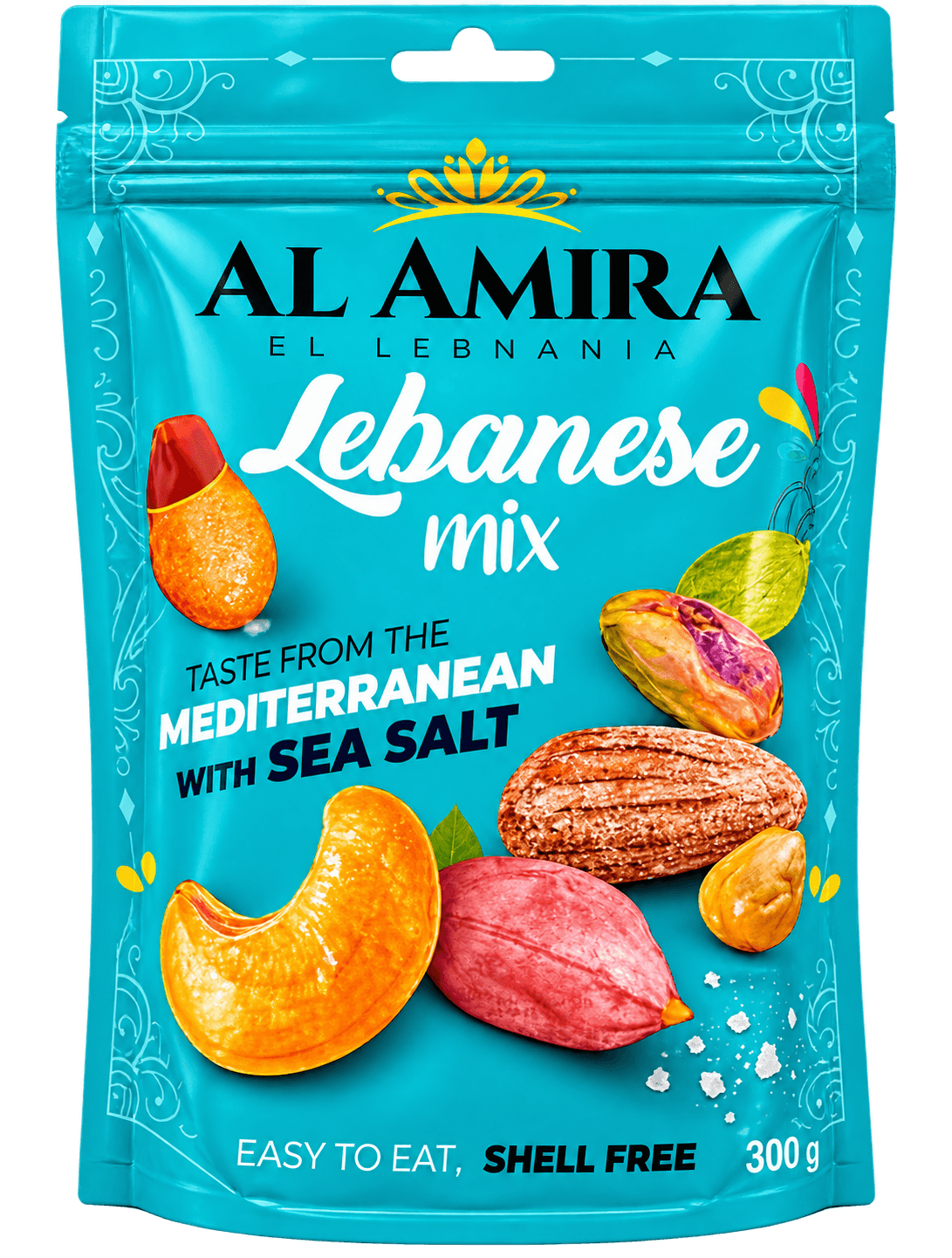 AL AMIRA Lebanese Mix – směs ořechů 300g