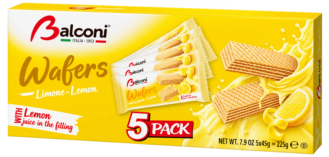 Balconi Sušenky Citron 5x 45g