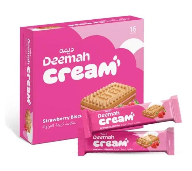 Deemah Sušenky s příchutí jahody