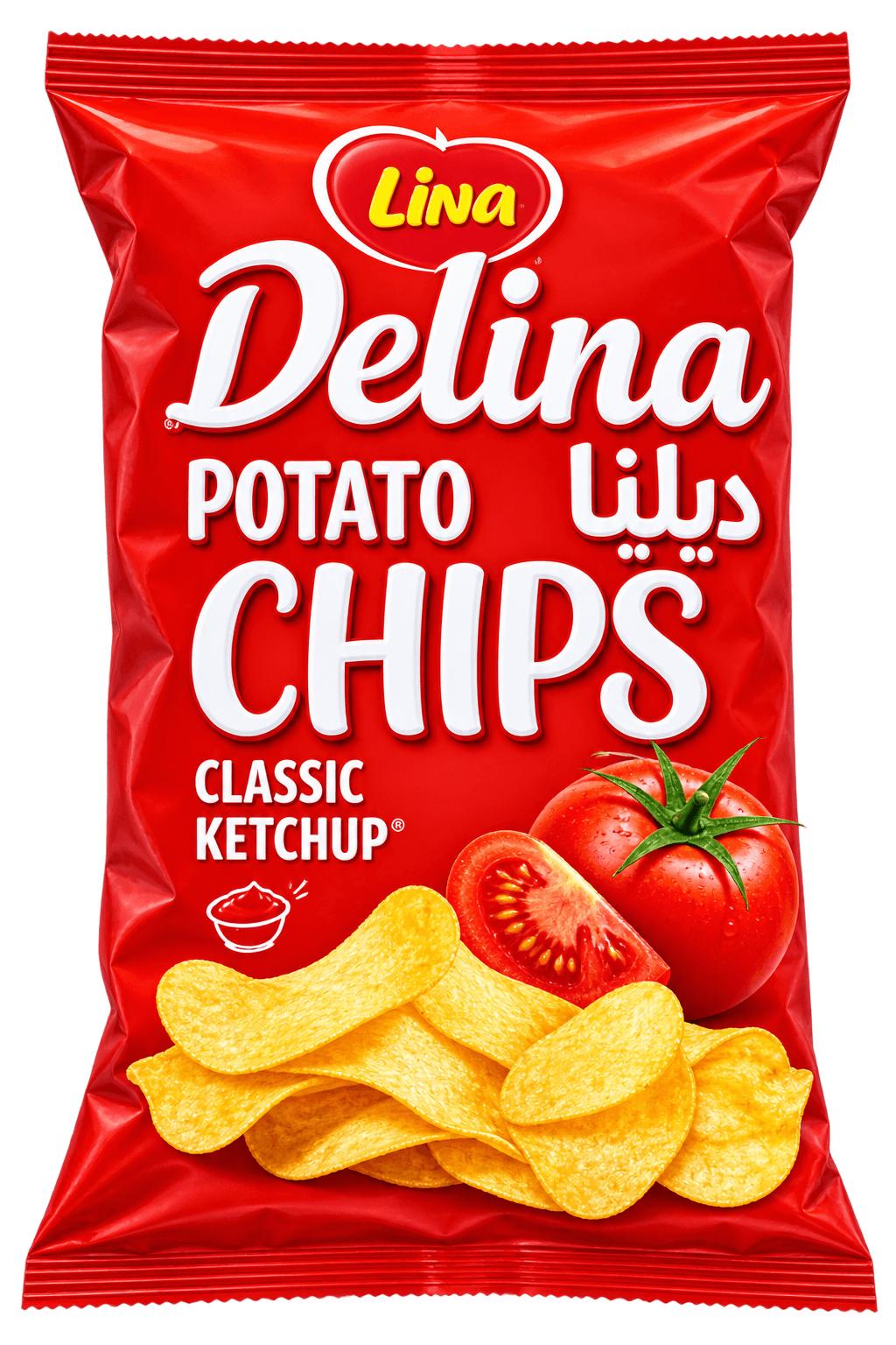 Lina Delina Brambůrky kečup 60g