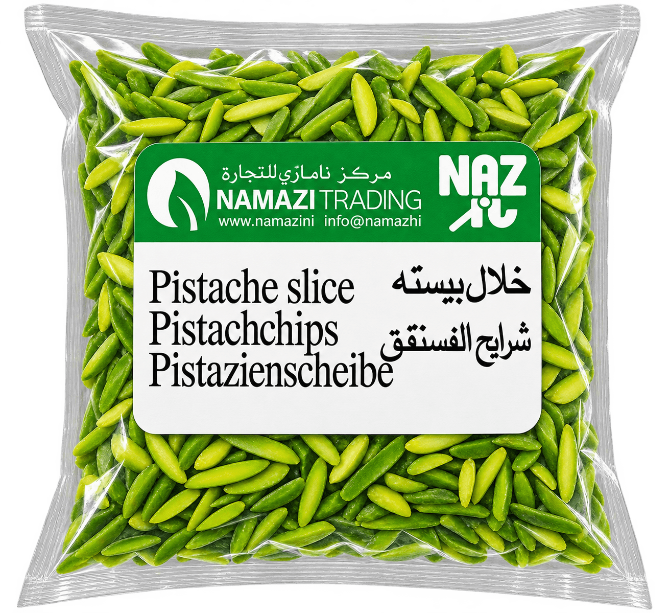 Namazi Pistáciové plátky 75g