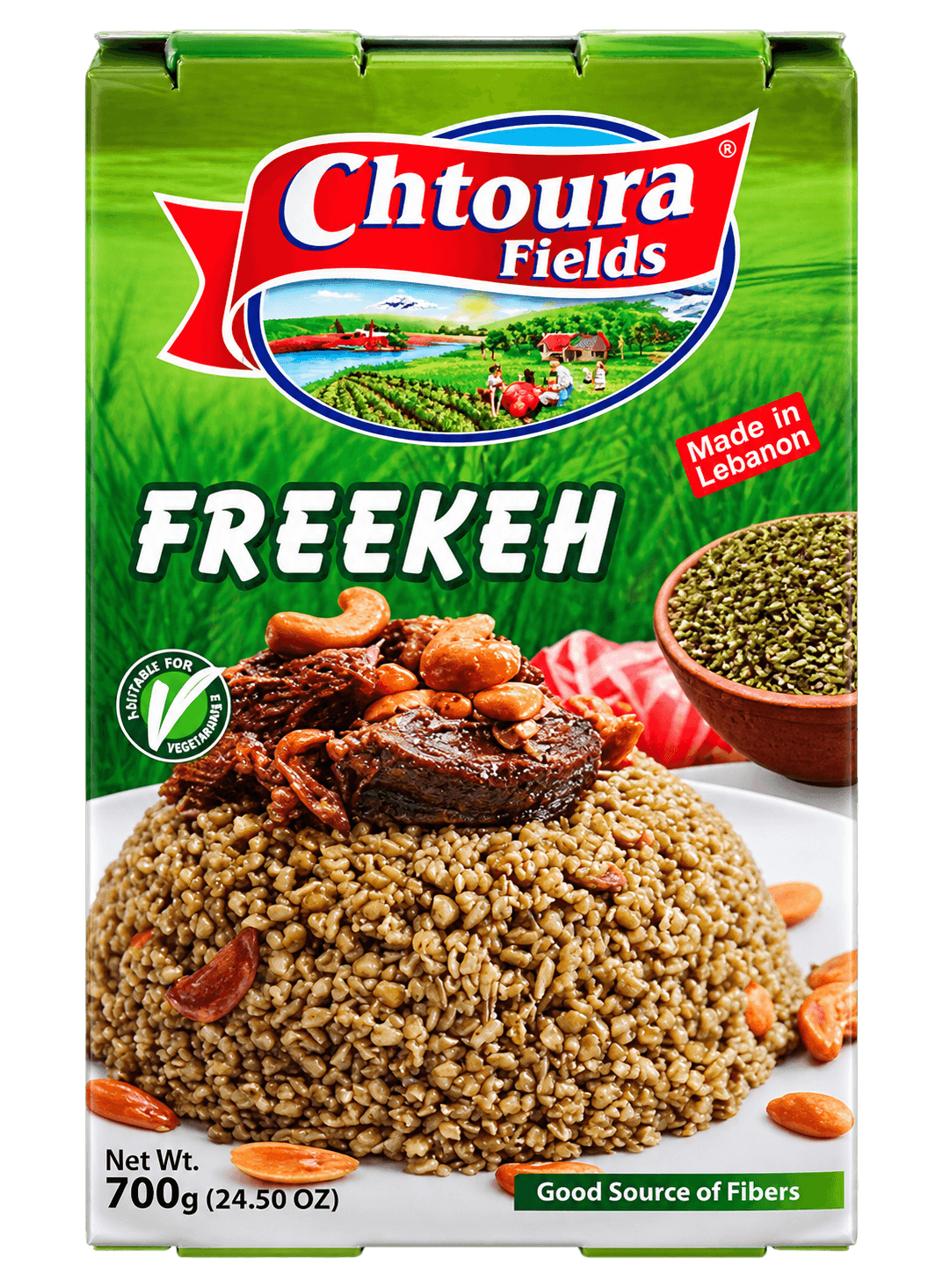 Chtoura Freekeh - Pražená zelená pšenice 700g