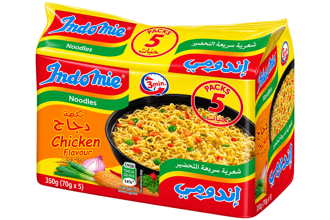 Indomie Instantní nudle kuřecí 5x70g