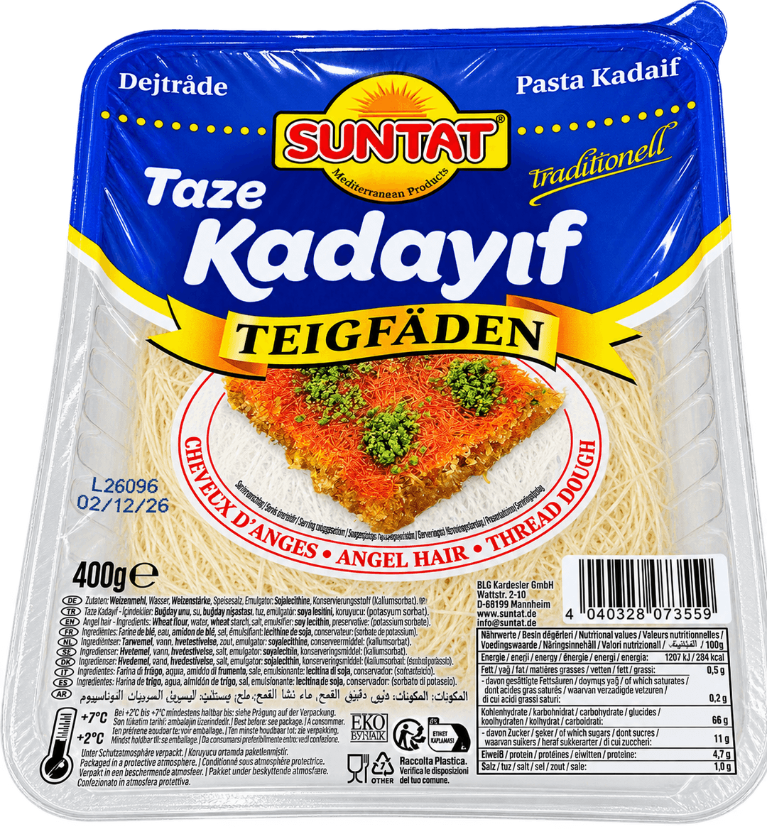 Suntat Kadayif – čerstvé těsto na kadaif 400g