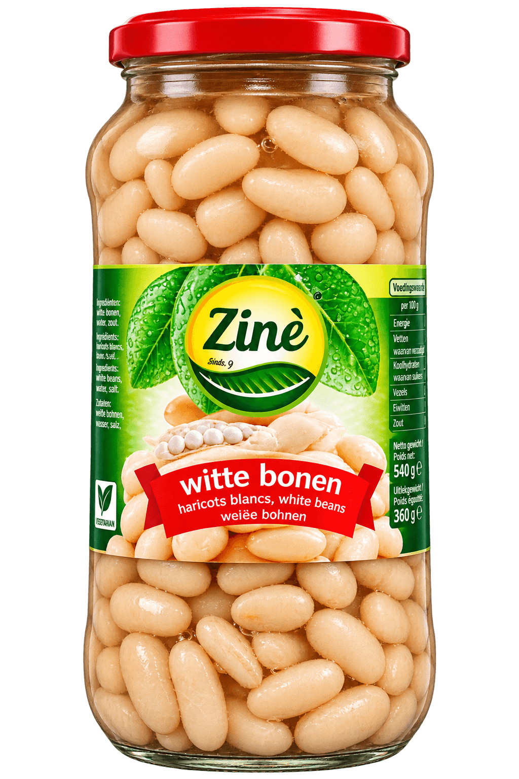 Zine Bílé fazole ve skle 340g