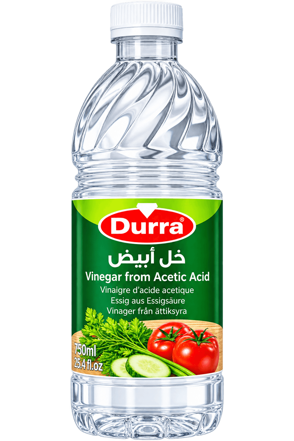 Durra Bílý třtinový ocet 750ml
