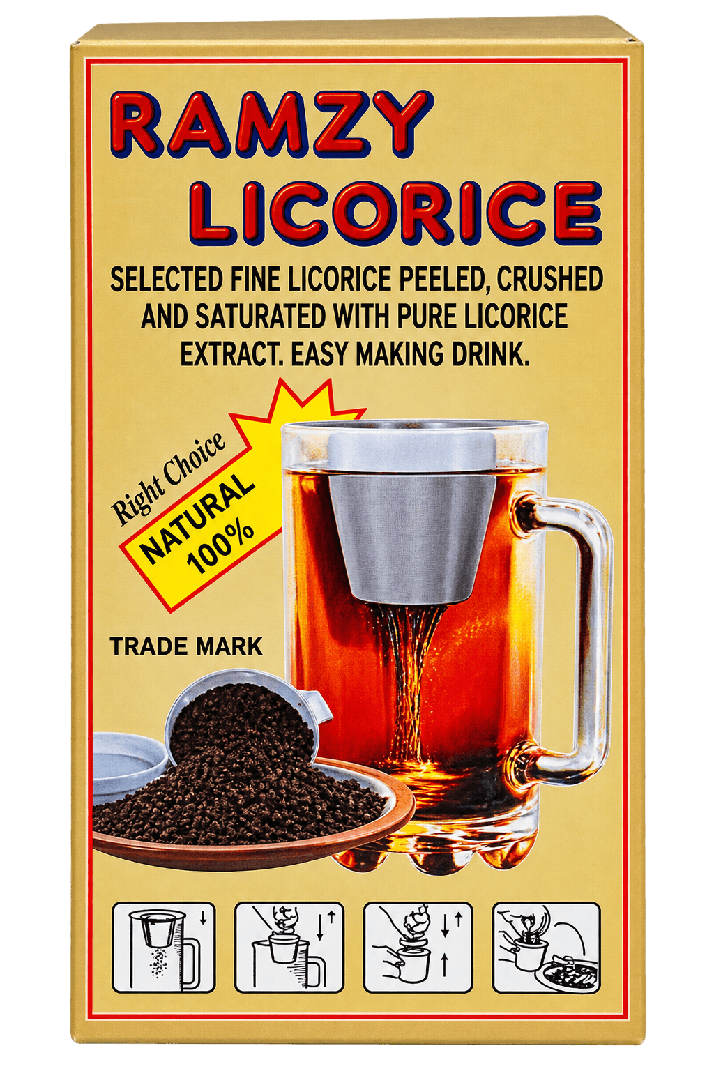 Ramzy Licorice – přírodní lékořice 200g