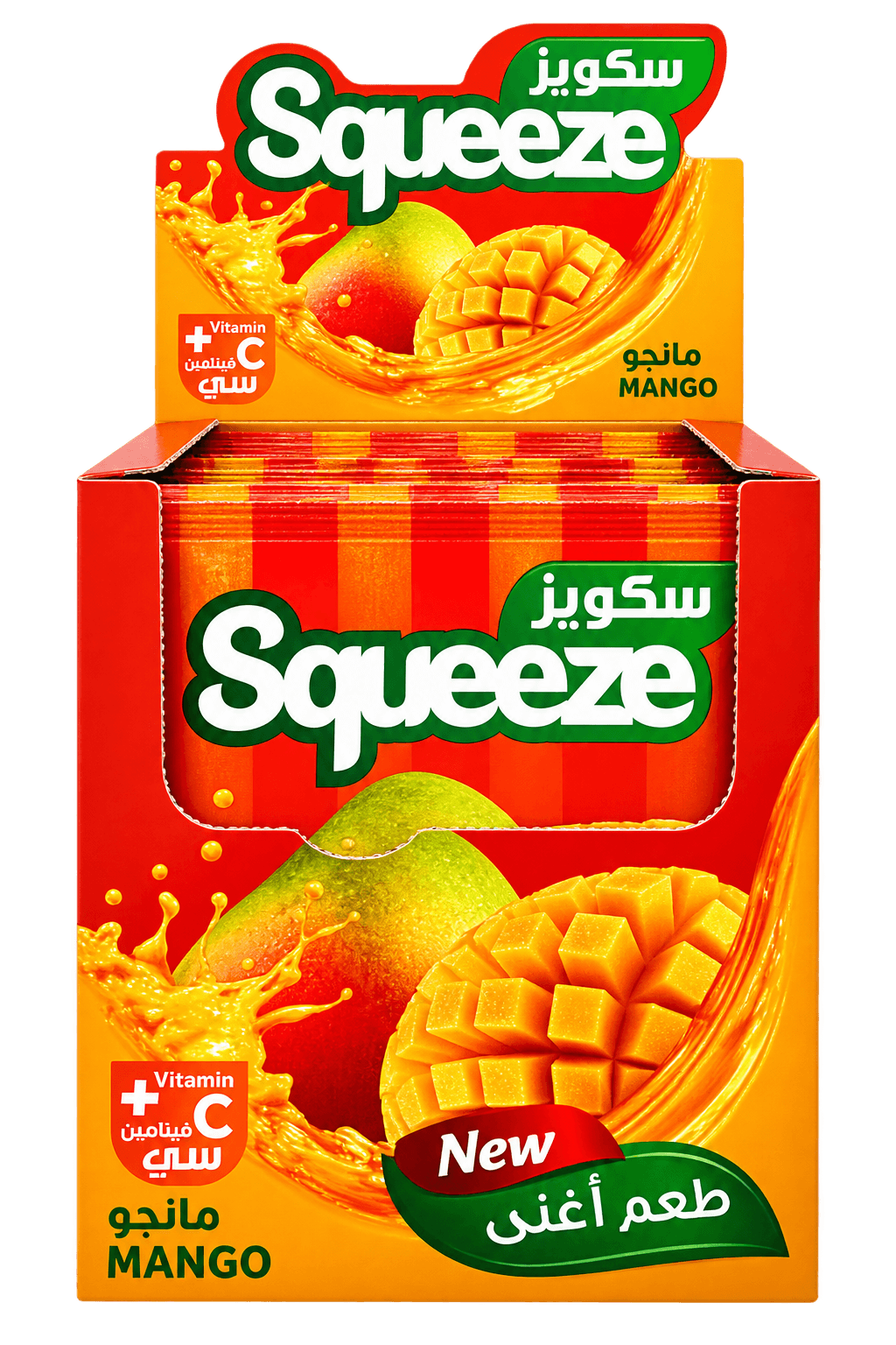 Squeeze Mangový nápoj - prášek 12ks