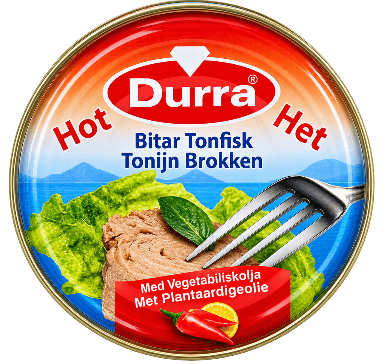 Durra Pálivý tuňák v rostlinném oleji 160g