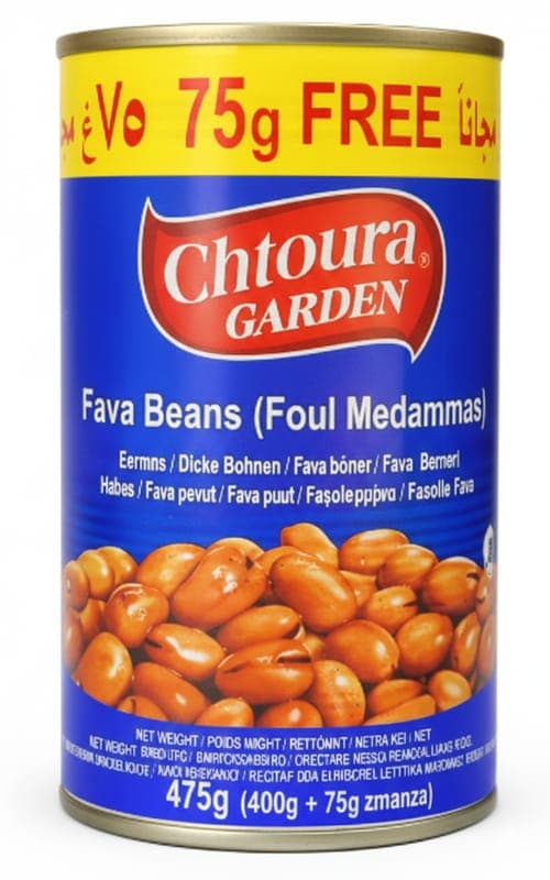 Chtoura konzervované boby klasické 475g