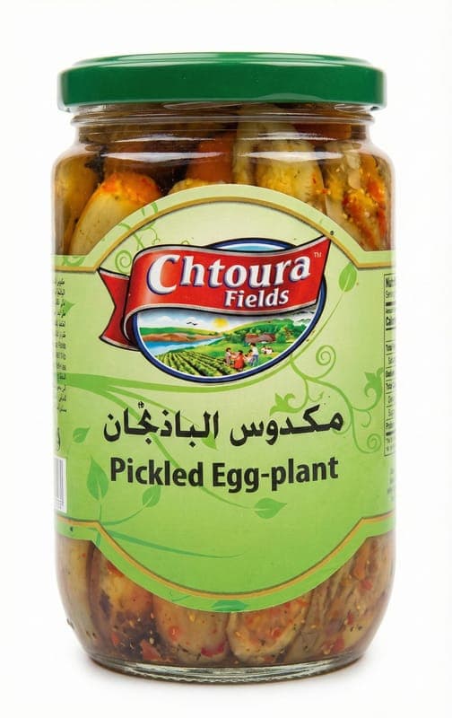 Chtoura Plněný lilek v oleji - Makdus 950g