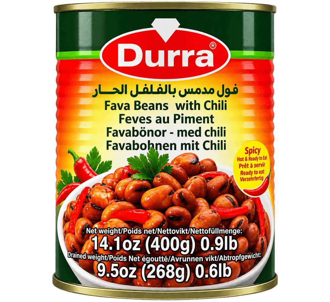 Durra Konzervované boby s chilli 400g
