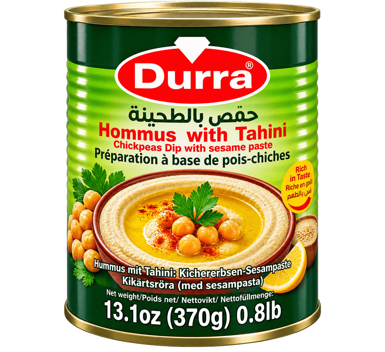 Durra Hummus s tahini 370g