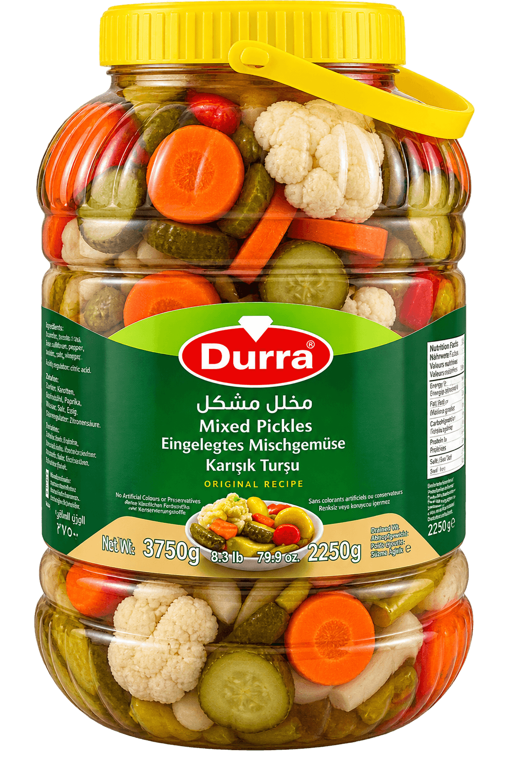 Durra Nakládaná směs zeleniny 2250g