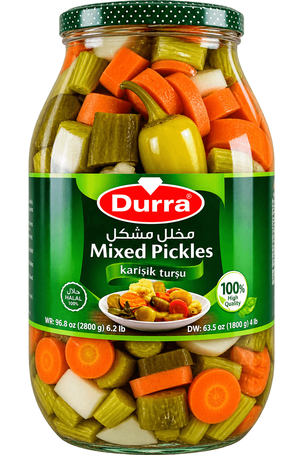 Durra Nakládaná směs zeleniny 2750g
