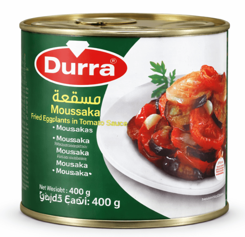 Durra Moussaka – smažený lilek v rajčatové omáčce 400g