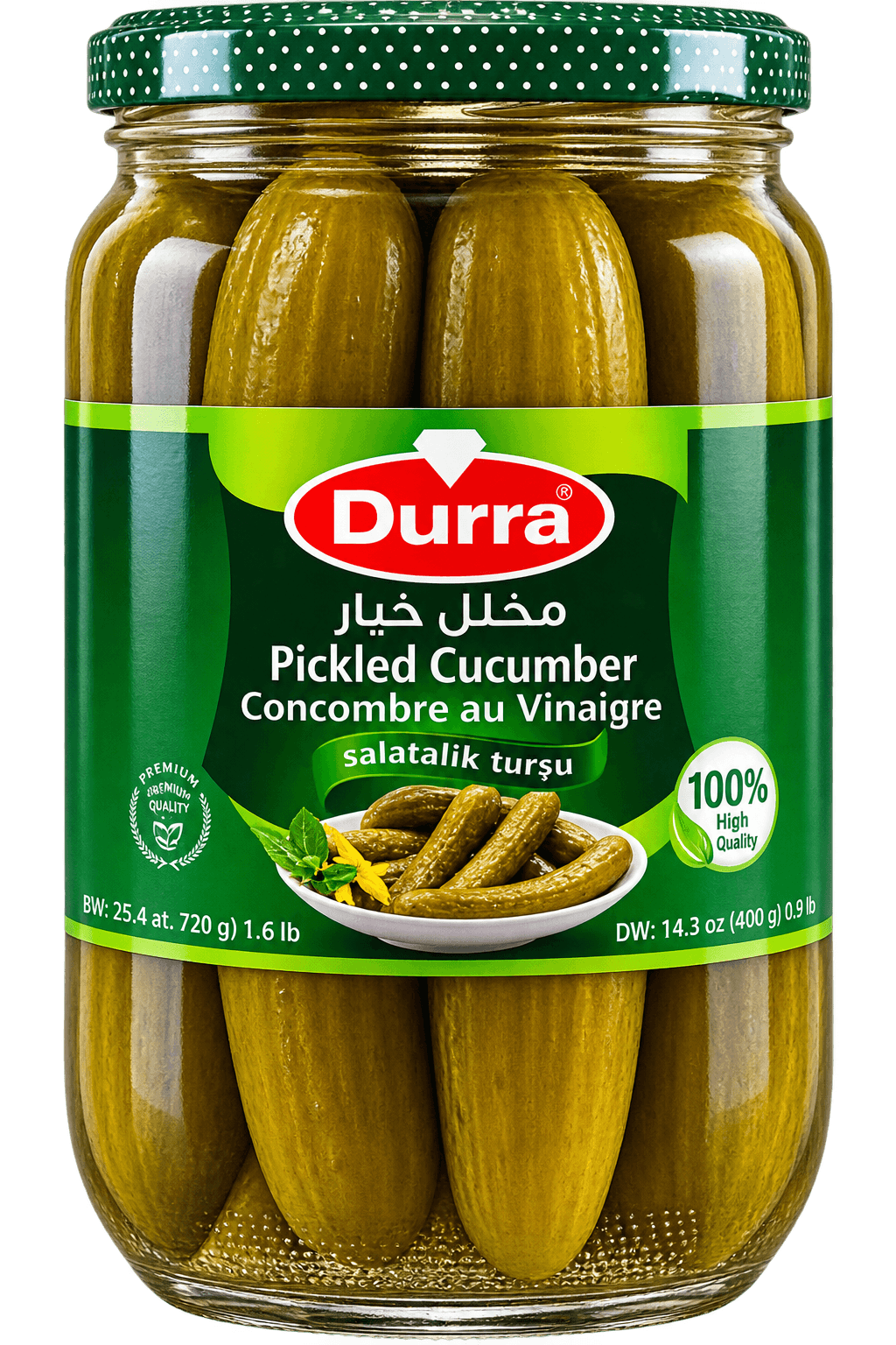 Durra Nakládané okurky 2750g