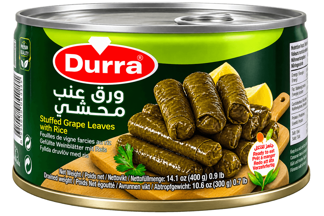 Durra Plněné vinné listy s rýží 400g