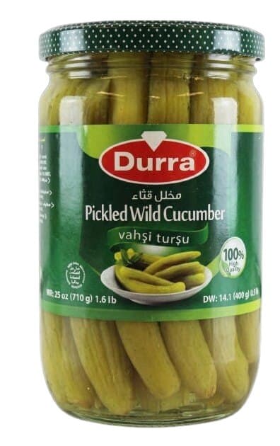 Durra Nakládané divoké okurky 1350g