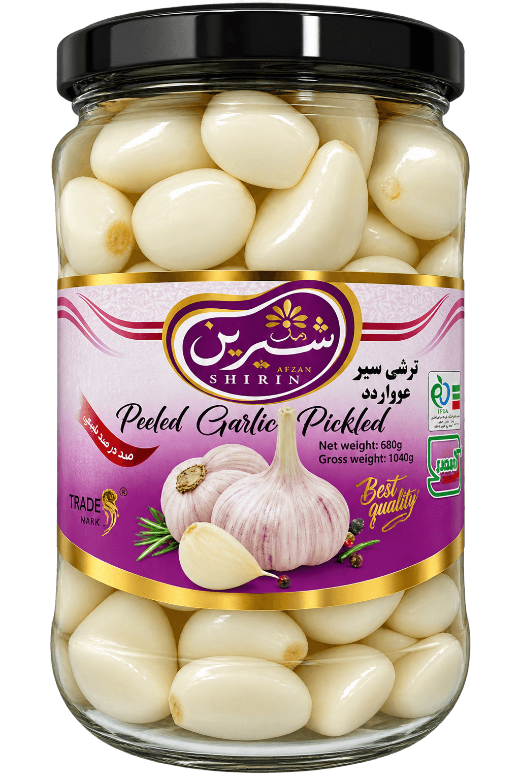Shirin Nakládaný česnek 680g