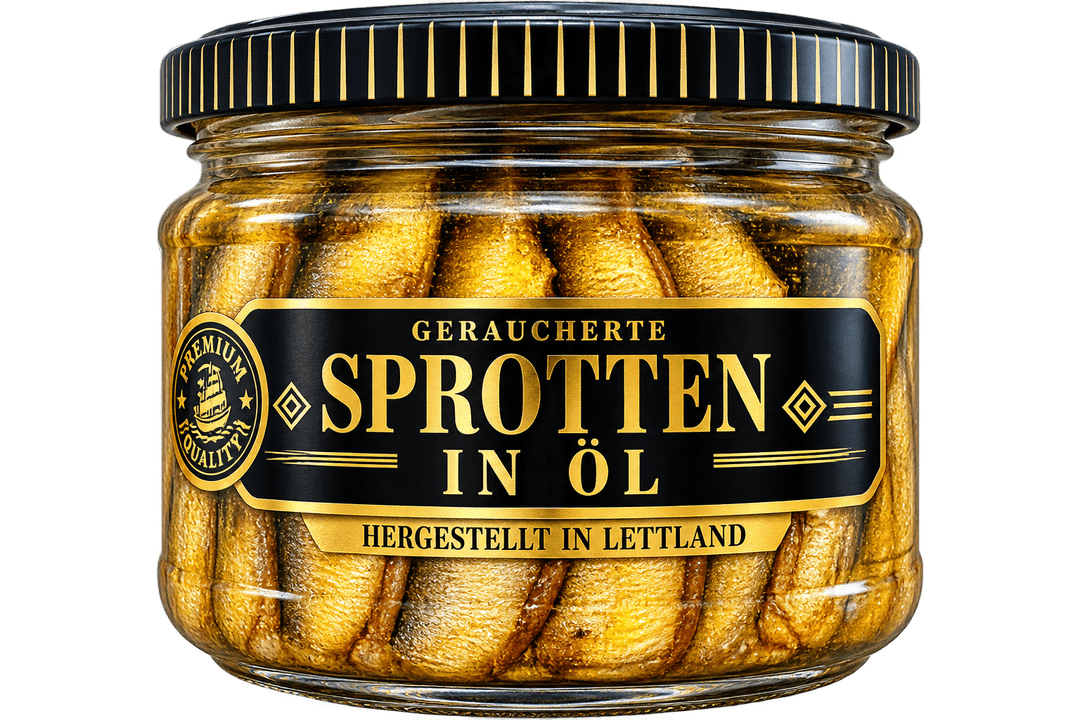Uzené šproty v oleji 280 g