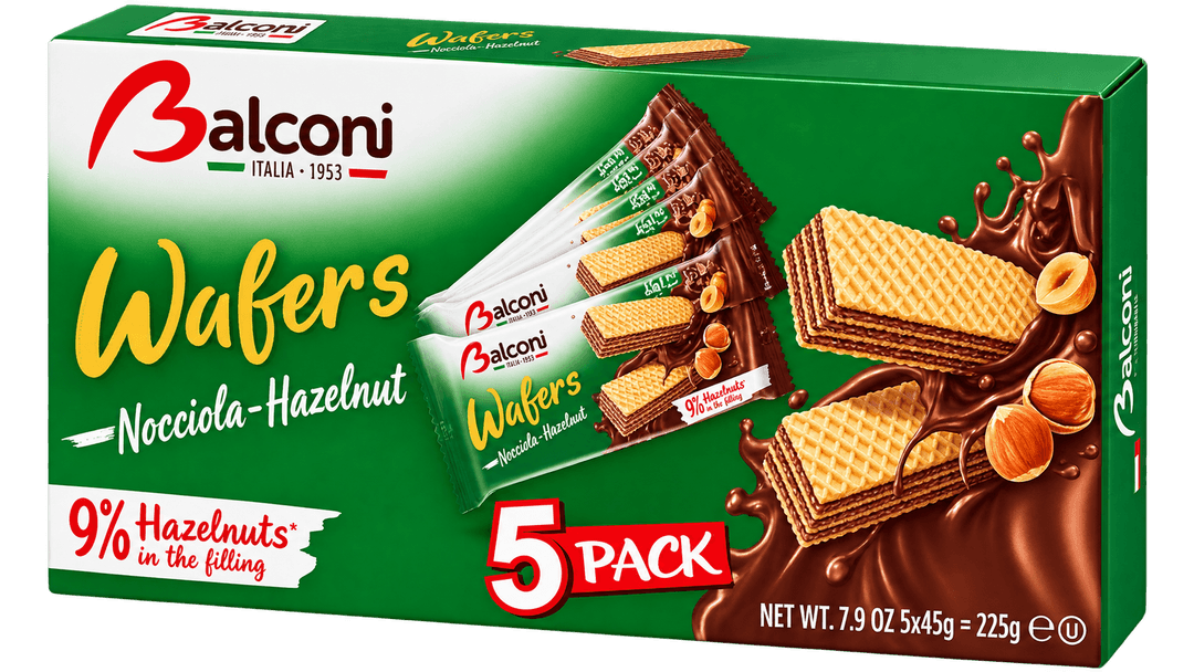 Balconi Sušenky Lískový oříšek 5x 45g