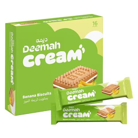 Deemah Sušenky s příchutí banánu