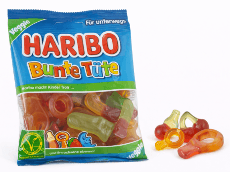 Haribo Ovocné želé bonbony mix 100g