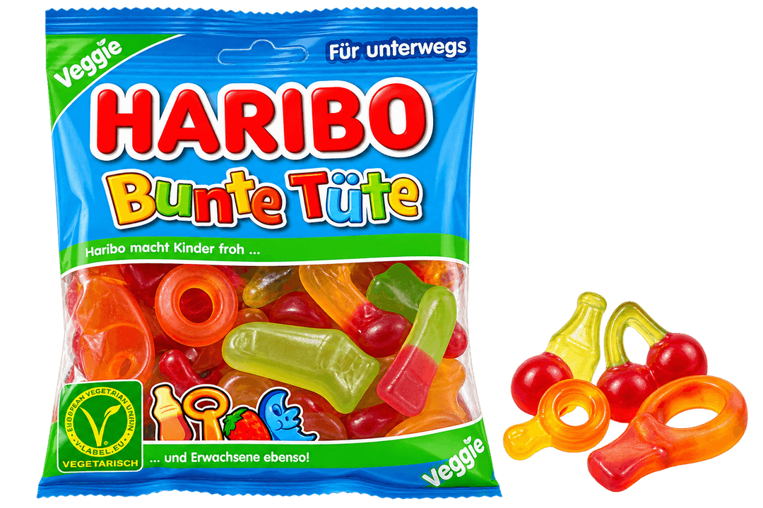 Haribo Ovocné želé bonbony mix 100g
