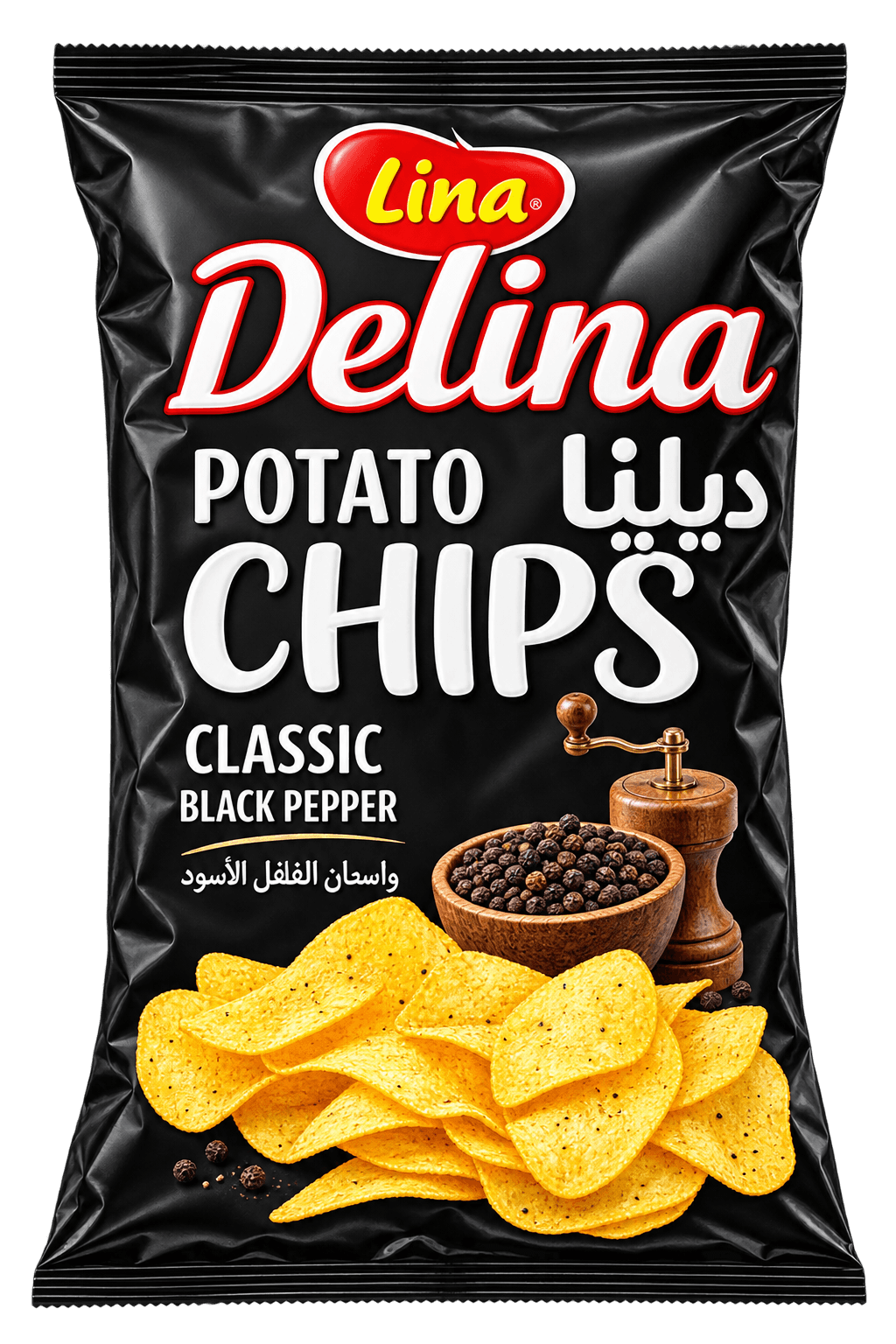 Lina Delina Brambůrky černý pepř 60g