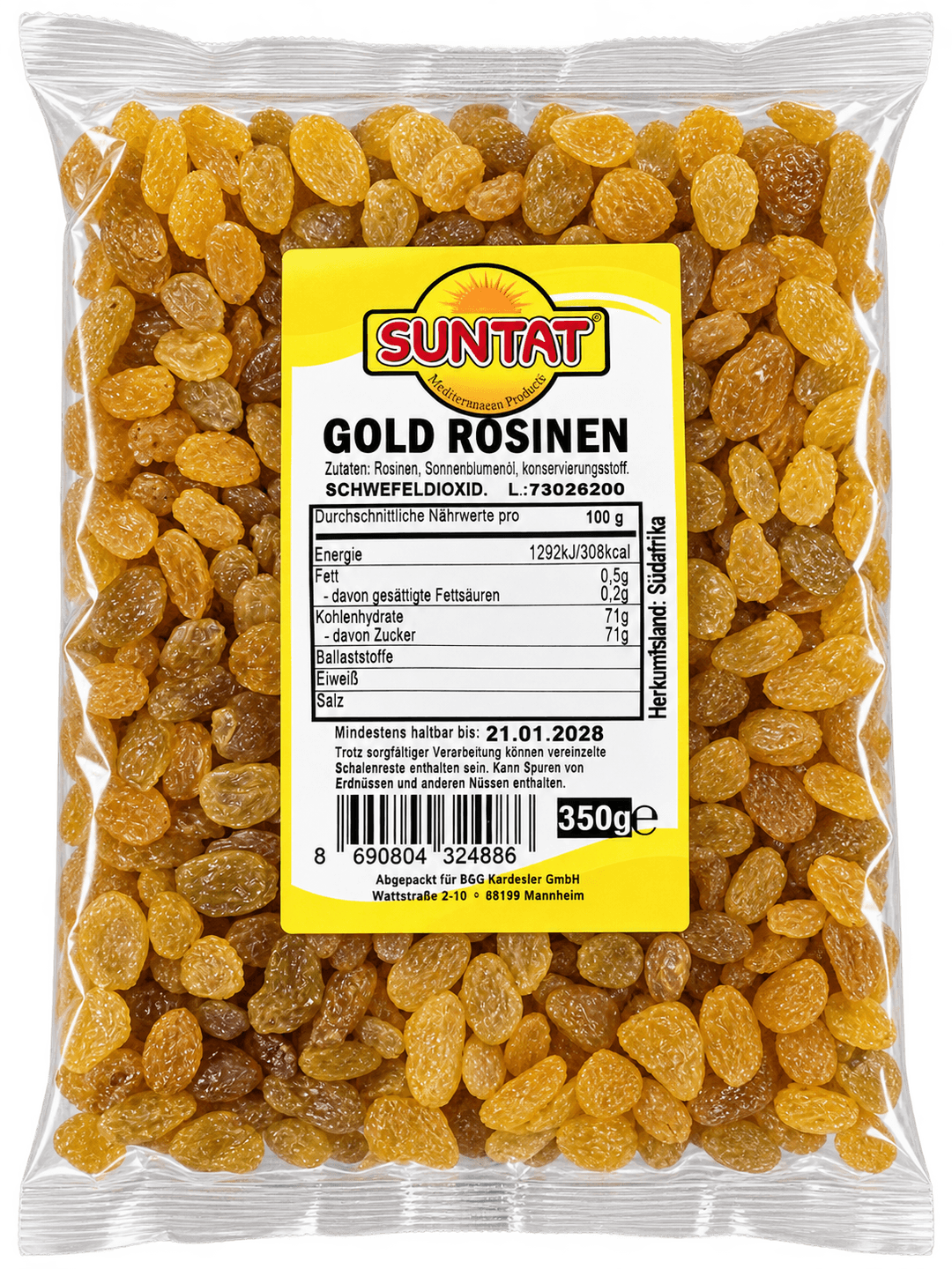 Suntat Zlaté rozinky 350g