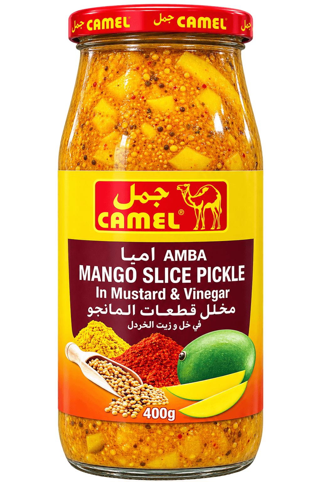 Camel Mango plátky nakládané 400g