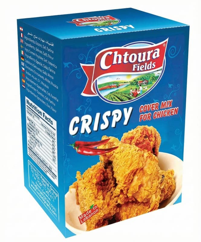 Chtoura Crispy Spicy – pálivá obalovací směs 500g