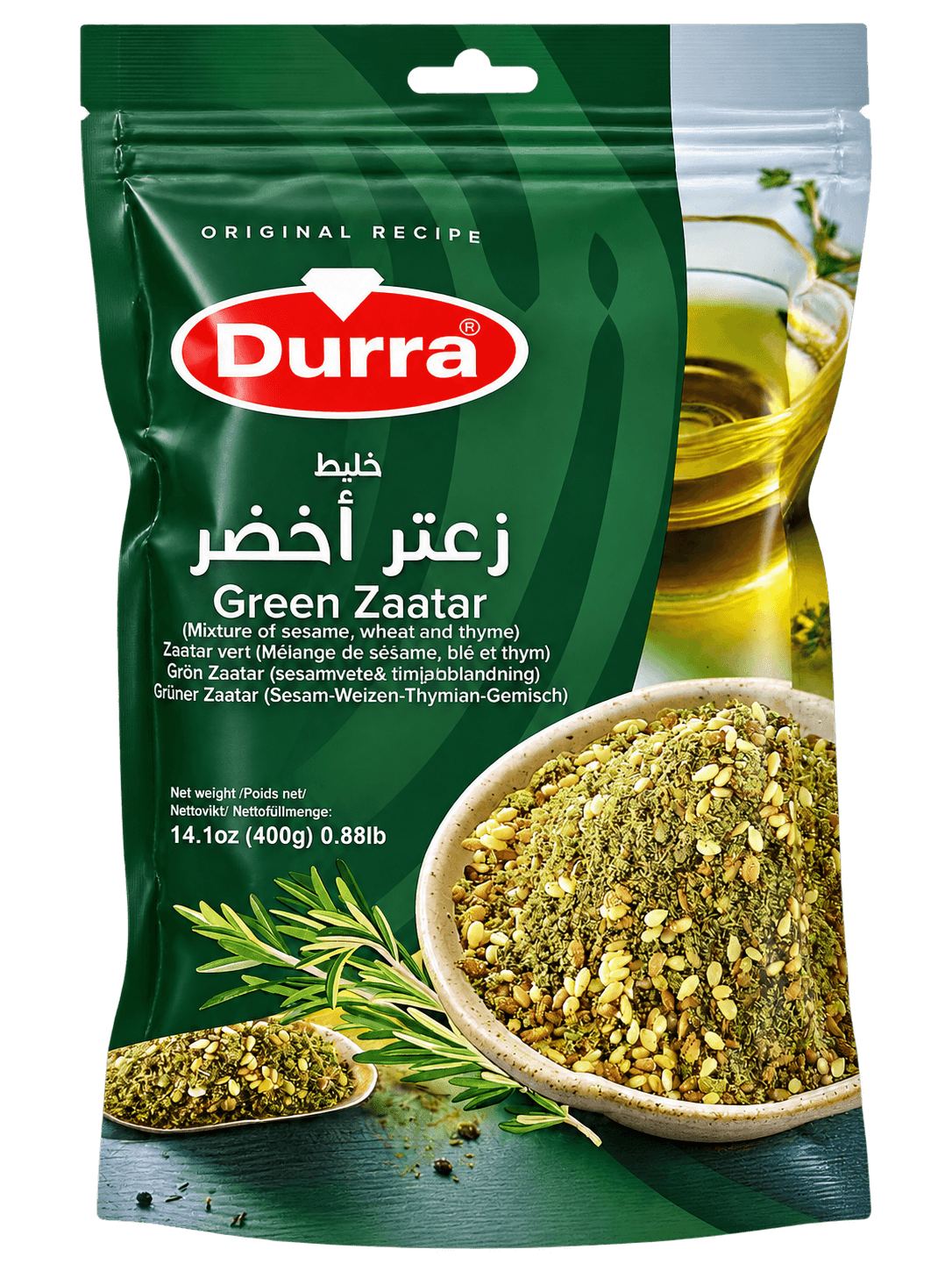 Durra Zelený Zaatar 400g